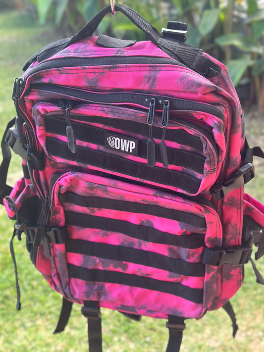 Sac de sport rose 35L
