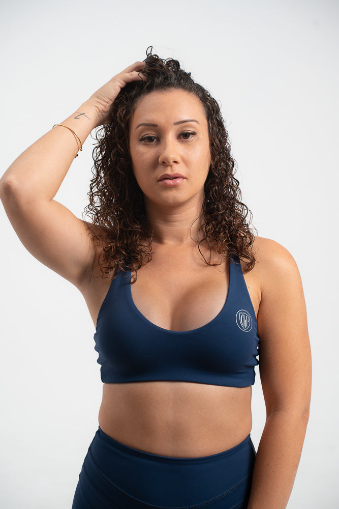 Brassière Capsule Raw Energy Bleu Marine