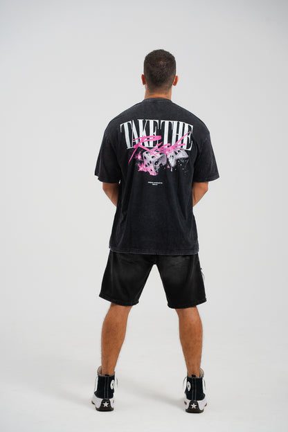 T-Shirt overzise TAKE THE RISE