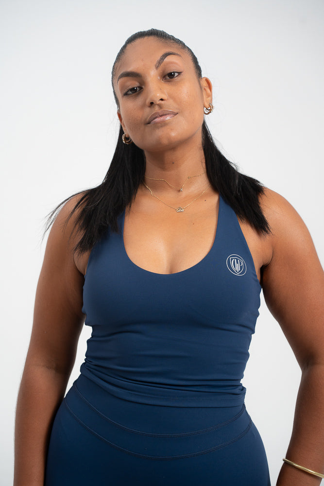 TOP Brassière Capsule Raw Energy Bleu Marine