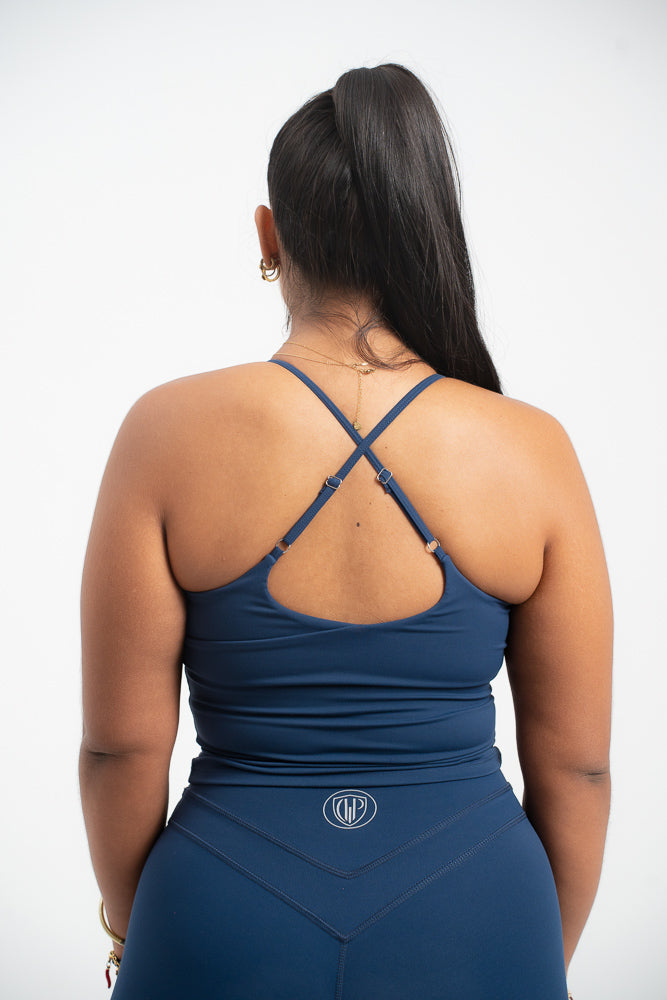 TOP Brassière Capsule Raw Energy Bleu Marine