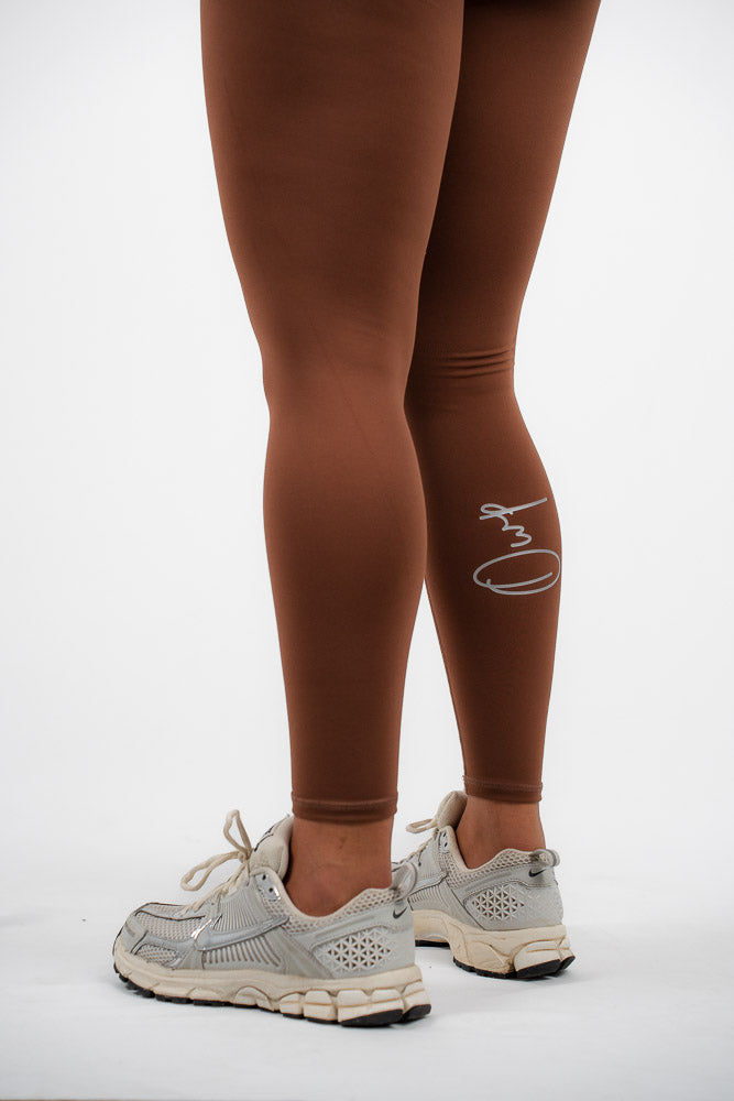 Legging Capsule Raw Energy Marron